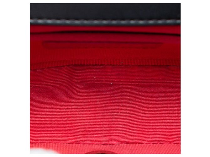 Chanel Black Mini Tweed My Own Frame Flap Nero - vista 4
