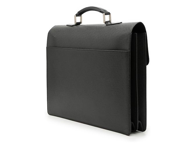 Louis Vuitton Black Taiga Robusto 2 Nero - vista 2