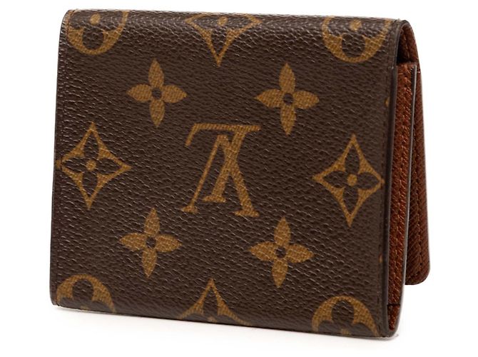 Tarjetero profesional Louis Vuitton Marrón Monogram Envelope Castaño - vista 2