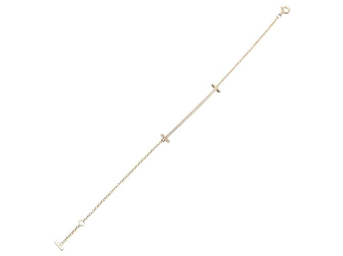 Bracciale Tiffany & Co. T Smile con diamante D'oro - vista 3