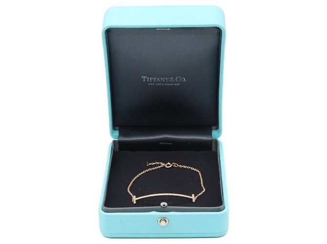 Bracciale Tiffany & Co. T Smile con diamante D'oro - vista 7
