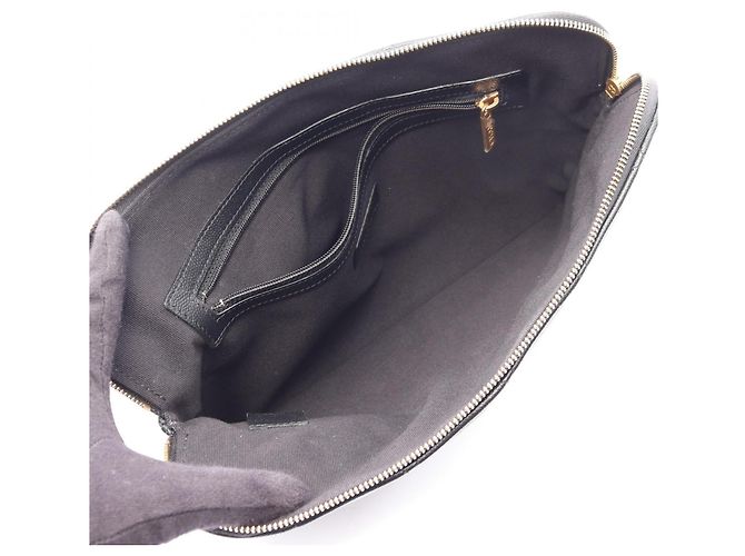 Timeless Clutch Chanel Matelassé Nera Nero - vista 3