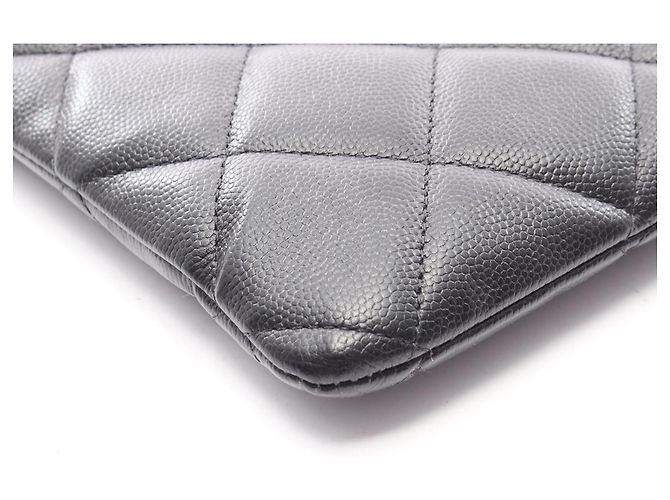 Timeless Clutch Chanel Matelassé Nera Nero - vista 8