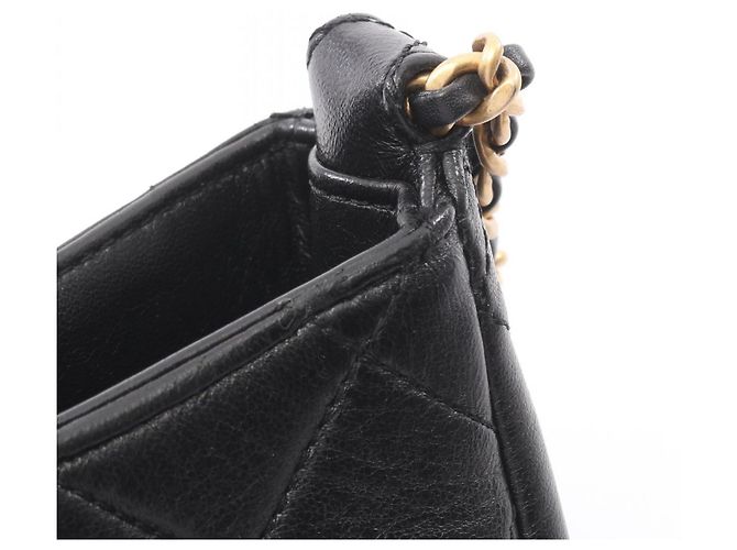 Timeless Borsa Hobo Matelassé Small Chanel Nero - vista 7