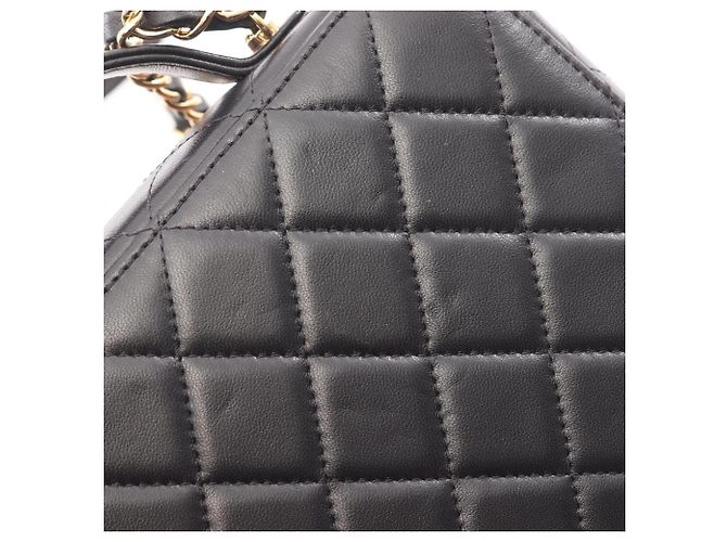 Vanity Beauty Case Matelassé Chanel Nero D'oro - vista 7