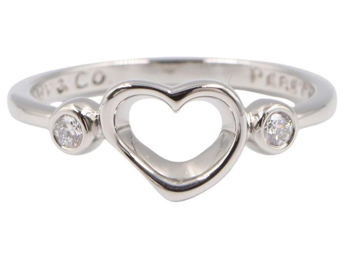 Tiffany & Co. Open Heart Diamantring Silber - Ansicht 2
