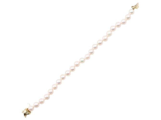Bracciale con charm Tiffany & Co. Bianco D'oro - vista 3