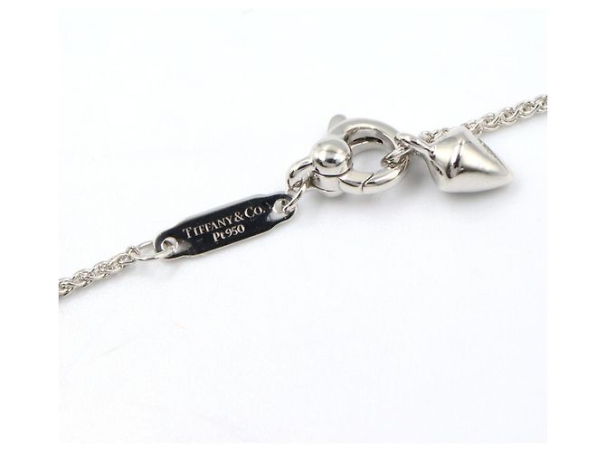 Collier Tiffany & Co. Titan Setting by Forel William Argenté - vue 3