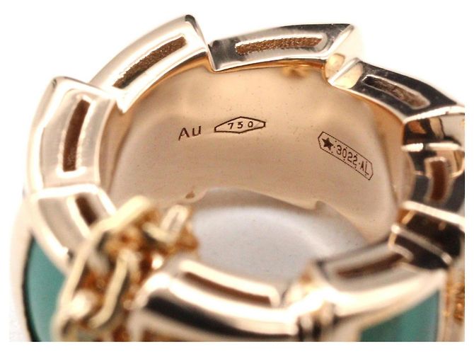 Bulgari Collana Serpenti Bvlgari in malachite e diamanti Rosa Verde - vista 6