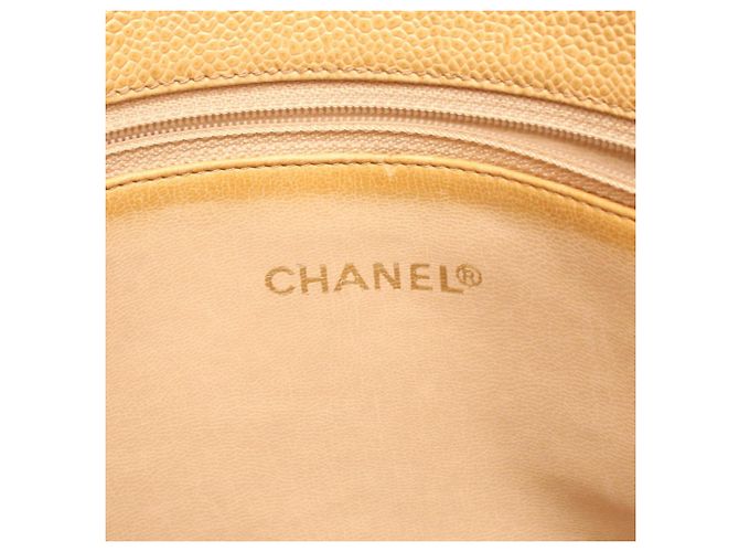 Borsa Tote Chanel Matelassé Coco Ball Beige - vista 4