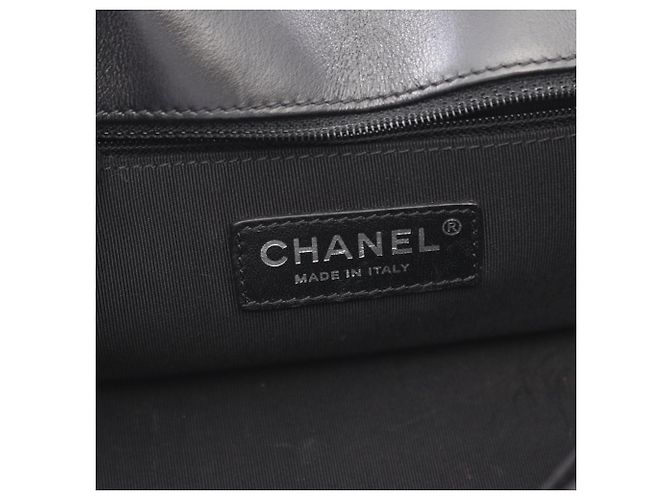 Borsa a Spalla Chanel Matelassé Nero Multicolore - vista 4