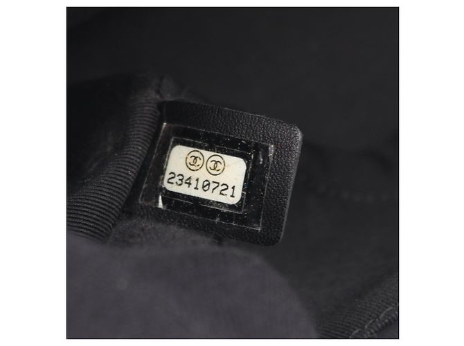 Borsa a Spalla Chanel Matelassé Nero Multicolore - vista 5