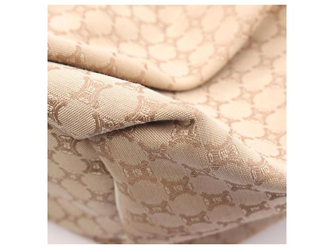 Céline Borsa a tracolla/Borsa a mano Celine Macadam Bianco Beige - vista 10