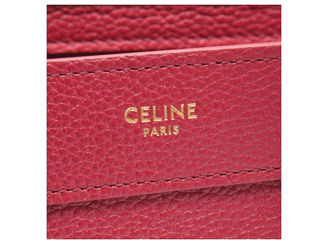 Céline Borsa 2-Way Celine Luggage Nano Shopper Rosa - vista 4