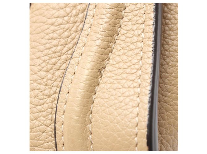 Céline Borsa a 2 vie Celine Luggage Nano Shopper Beige - vista 5