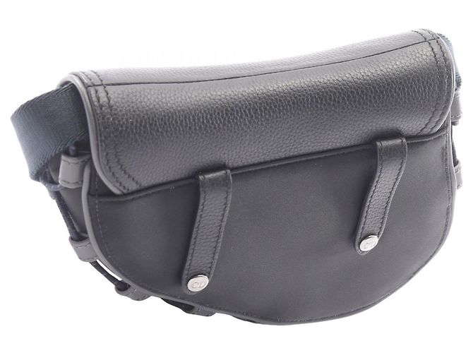 Christian Dior Sac Dior Sacai Saddle Bag Noir - vue 2