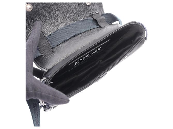 Christian Dior Sac Dior Sacai Saddle Bag Noir - vue 3