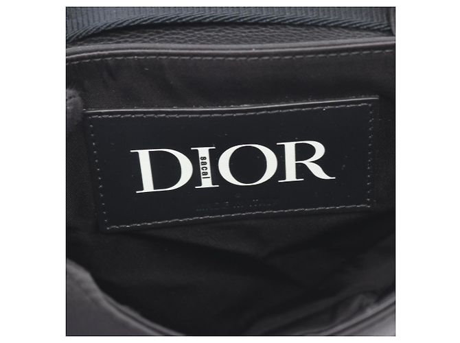 Christian Dior Sac Dior Sacai Saddle Bag Noir - vue 4