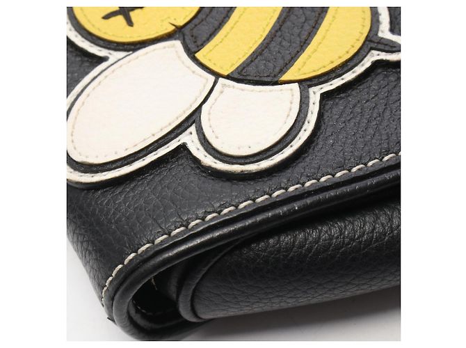 Christian Dior Dior x Kaws Saddle Bag Nero Bianco Giallo - vista 5