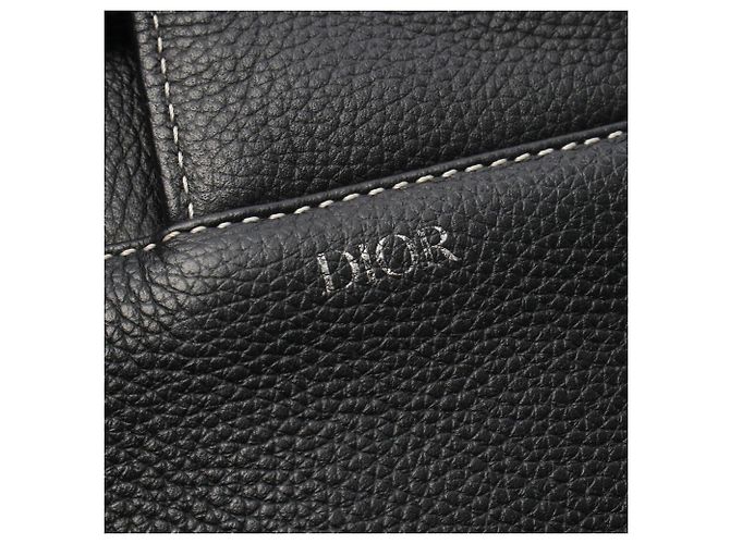 Christian Dior Dior x Kaws Saddle Bag Nero Bianco Giallo - vista 7