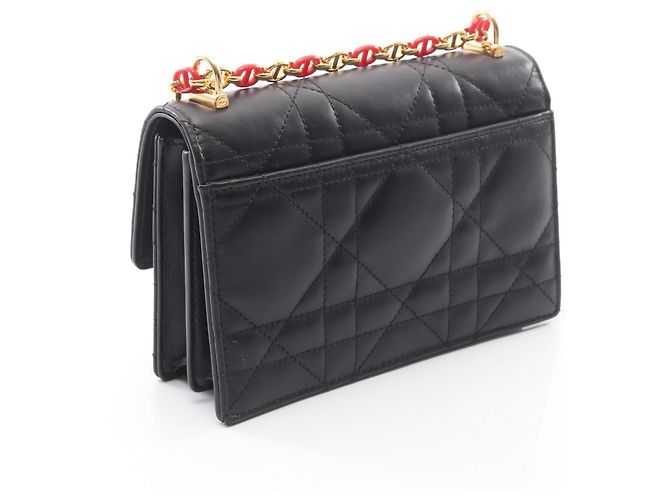 Borsa a tracolla Christian Dior Dior MISS CARO Nero - vista 2