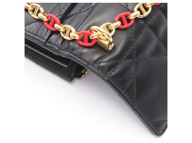 Borsa a tracolla Christian Dior Dior MISS CARO Nero - vista 6