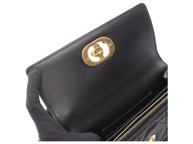Borsa a tracolla Christian Dior Dior MISS CARO Nero - vista 7