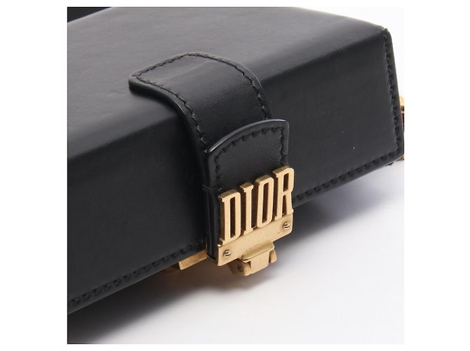 Christian Dior Dior Addict Small Schultertasche Schwarz - Ansicht 8
