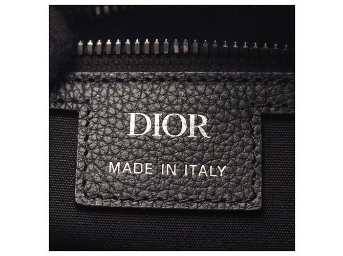 Borsa Weekender Christian Dior Dior Weekender 25 Nero Blu navy - vista 4