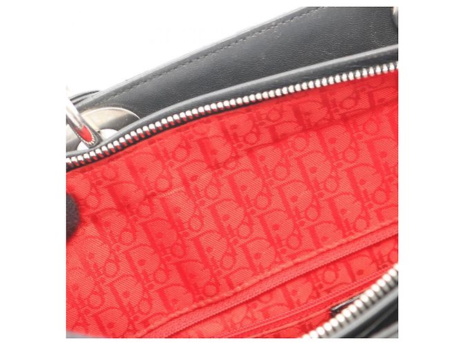 Borsa Christian Dior Lady Large Cannage Nero - vista 6