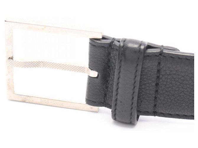 Christian Dior Dior Homme Ledergürtel mit schwarzen Polka Dots - Ansicht 2