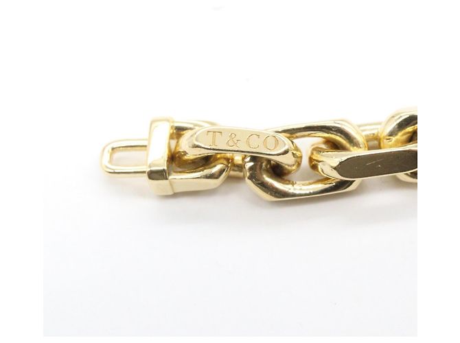 Bracciale Charm Tiffany & Co. 1837 Makers D'oro - vista 4