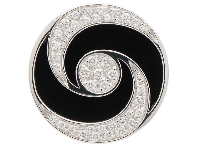 Anello Bvlgari Bulgari Allegra in diamante e onice Nero Argento - vista 2