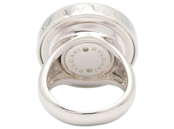Anello Bvlgari Bulgari Allegra in diamante e onice Nero Argento - vista 3