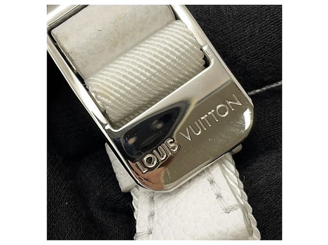 Zaino Louis Vuitton Damier Spray Racer Bianco - vista 15