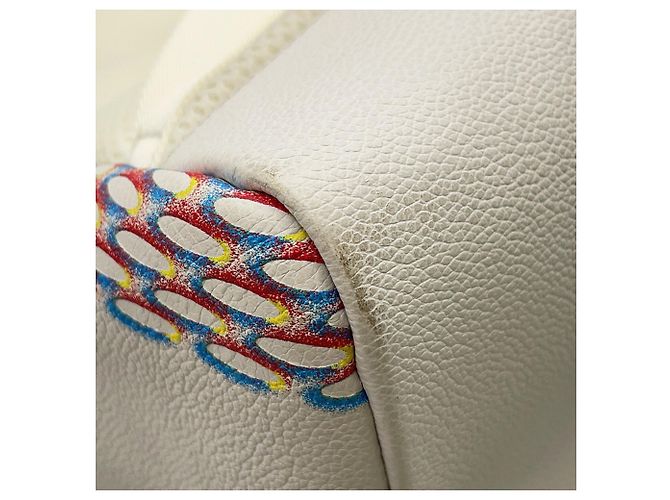 Zaino Louis Vuitton Damier Spray Racer Bianco - vista 8