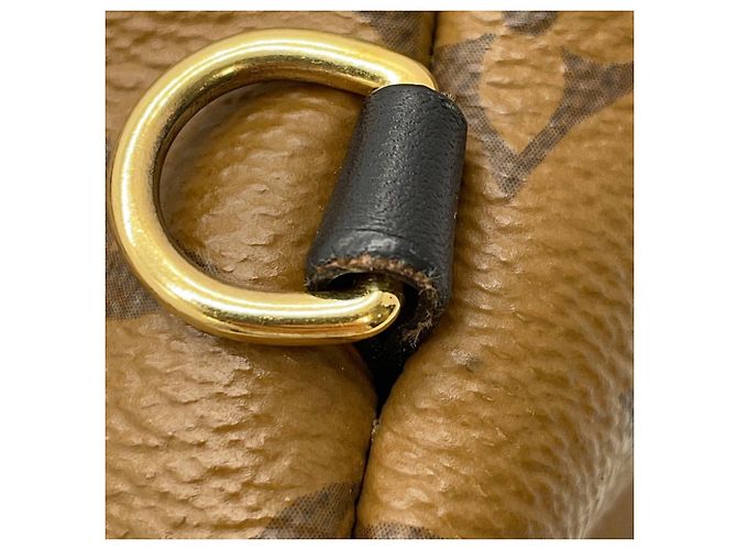 Zaino Louis Vuitton Monogram Reverse Palm Springs MINI Nero - vista 10