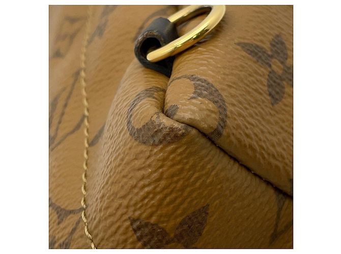 Zaino Louis Vuitton Monogram Reverse Palm Springs MINI Nero - vista 7