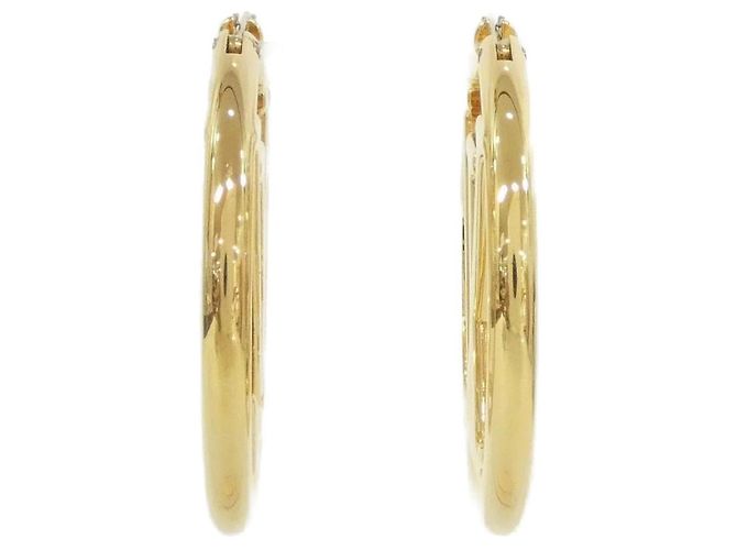 Orecchini a cerchio Louis Vuitton Louise M64288 D'oro - vista 2