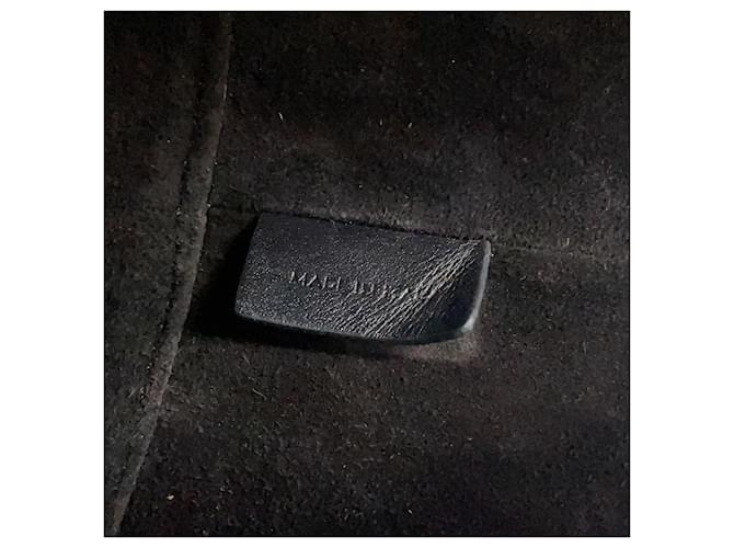 Céline Borsa a Spalla Celine Cuir Triomphe Small Nero - vista 17