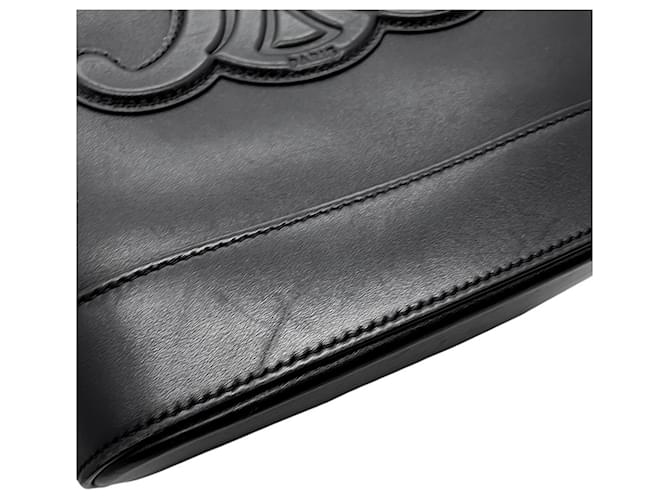 Céline Borsa a Spalla Celine Cuir Triomphe Small Nero - vista 7