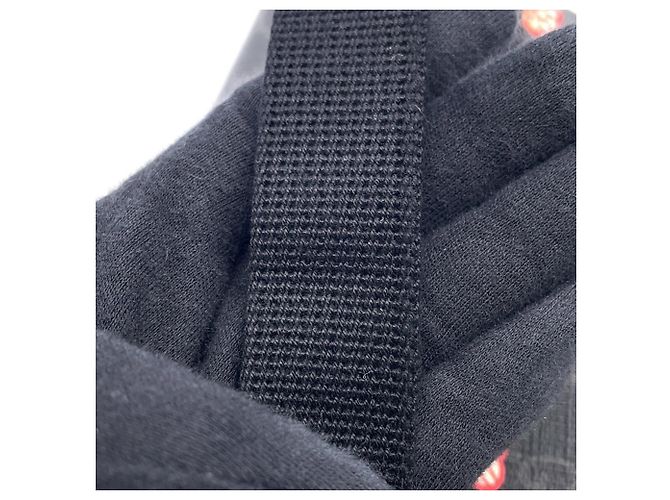 Borsa a tracolla Gucci Bee GG Supreme Nero - vista 11