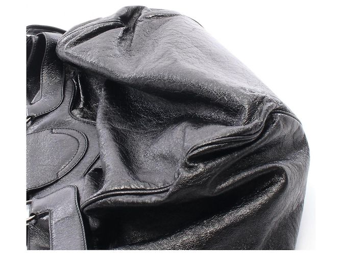 Bolsa de Ombro Salvatore Ferragamo Gancini Preto - vista 6