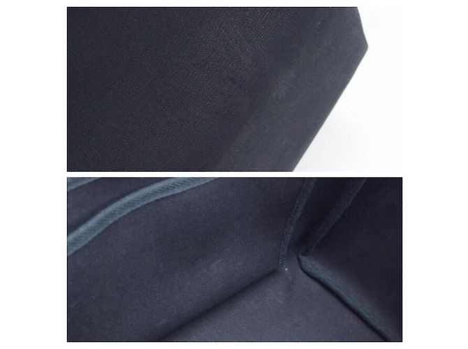 Hermès Hermes Herbag Cabas PM Borsa Tote Marrone Nero Beige - vista 6