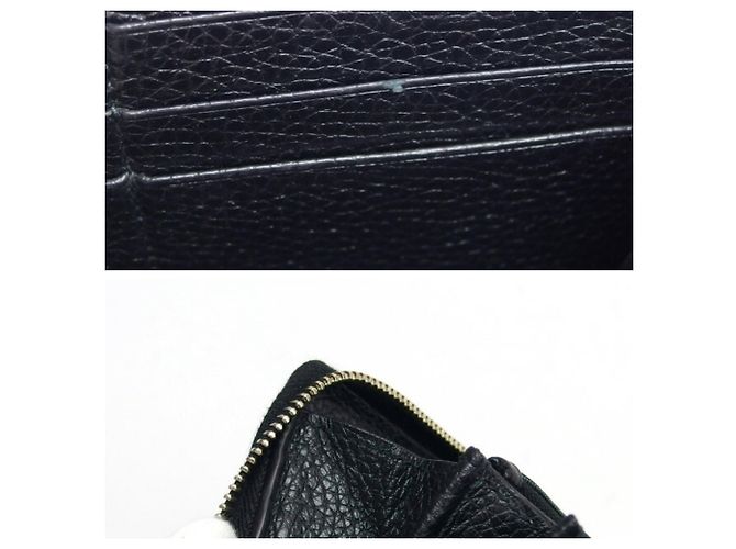 Carteira longa Gucci Soho Interlocking G Preto - vista 10