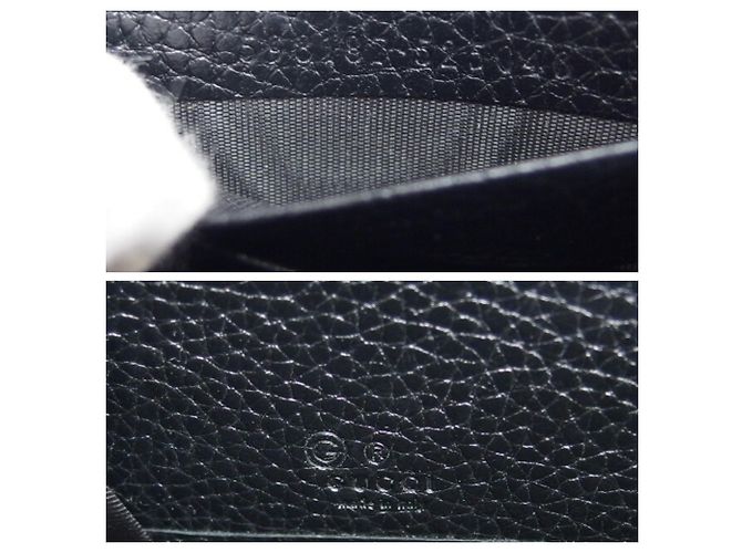 Carteira longa Gucci Soho Interlocking G Preto - vista 5