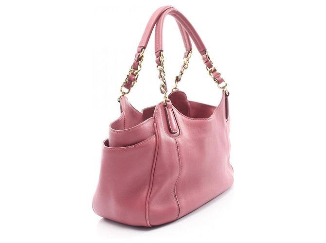 Borsa Salvatore Ferragamo Gancini Rosa - vista 2