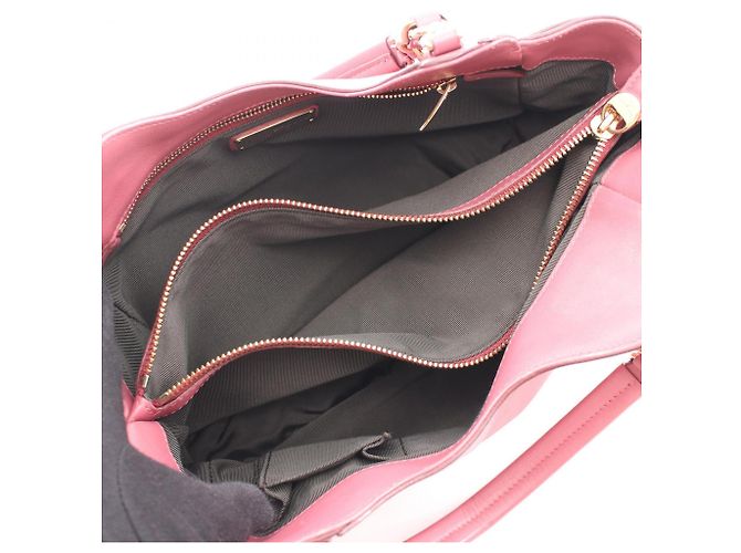 Borsa Salvatore Ferragamo Gancini Rosa - vista 3