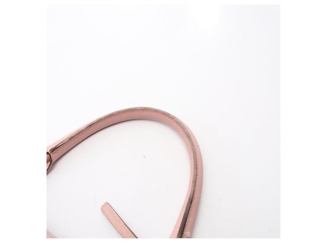 Borsa a mano in pelle rosa Salvatore Ferragamo - vista 11