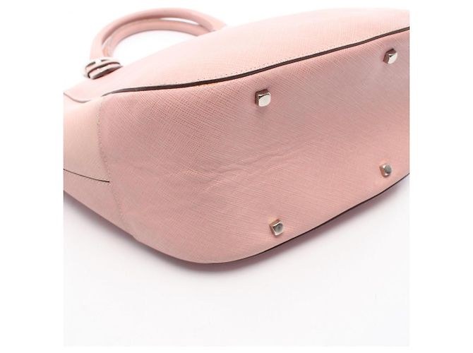 Borsa a mano in pelle rosa Salvatore Ferragamo - vista 6